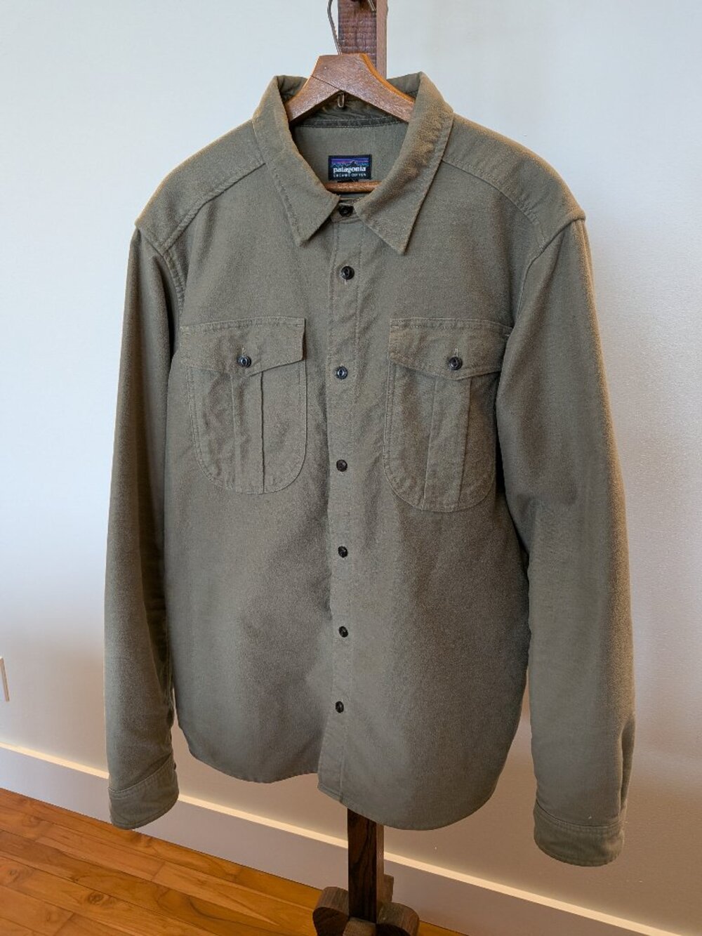 Patagonia Green Moleskin Shirt